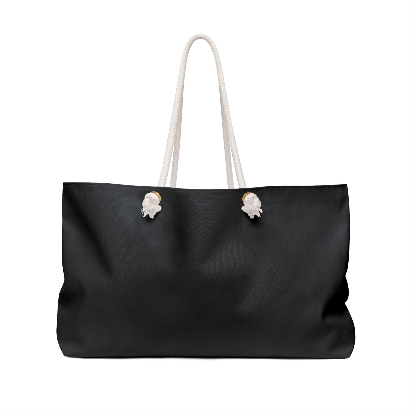Wake. Work. Win. Weekender Bag — Inspirational Black Travel Tote