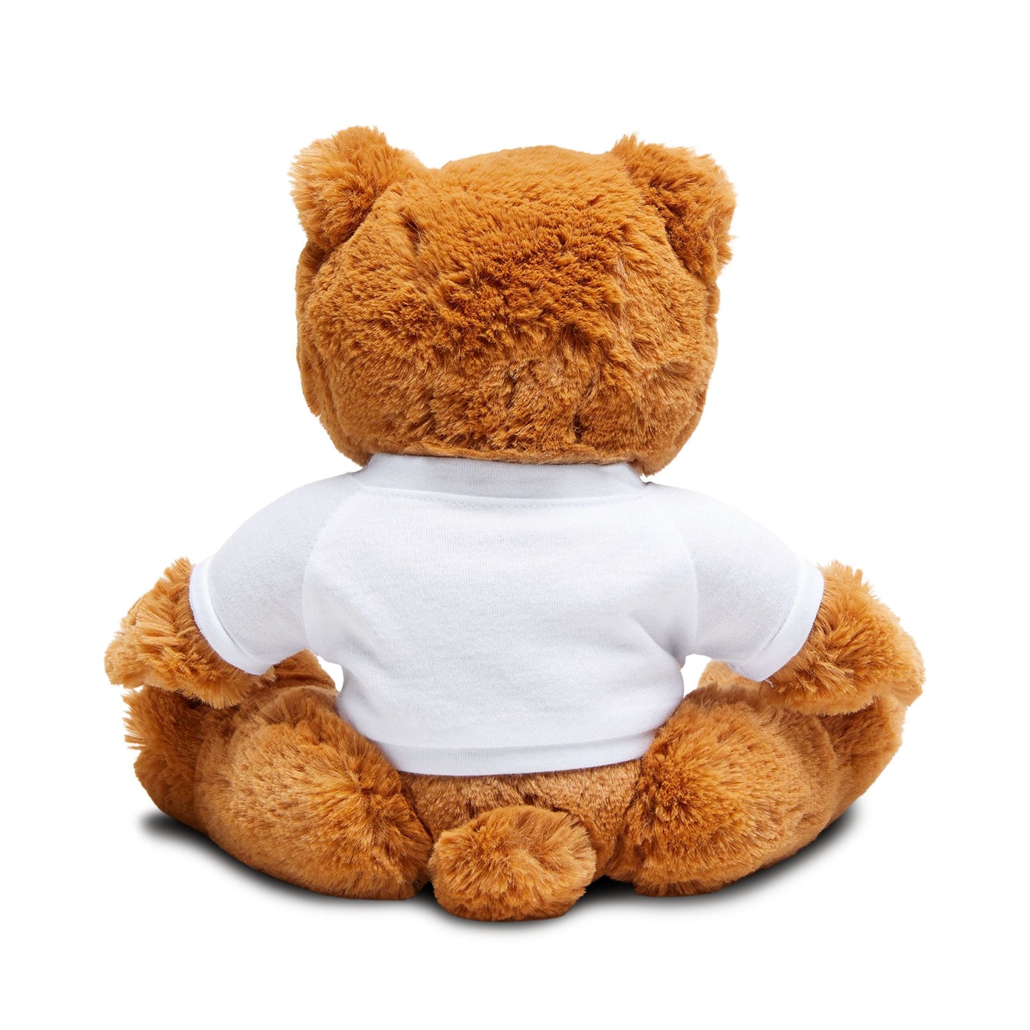 Motivational Teddy Bear – 'Wake. Work. Win.' Plush with Bow