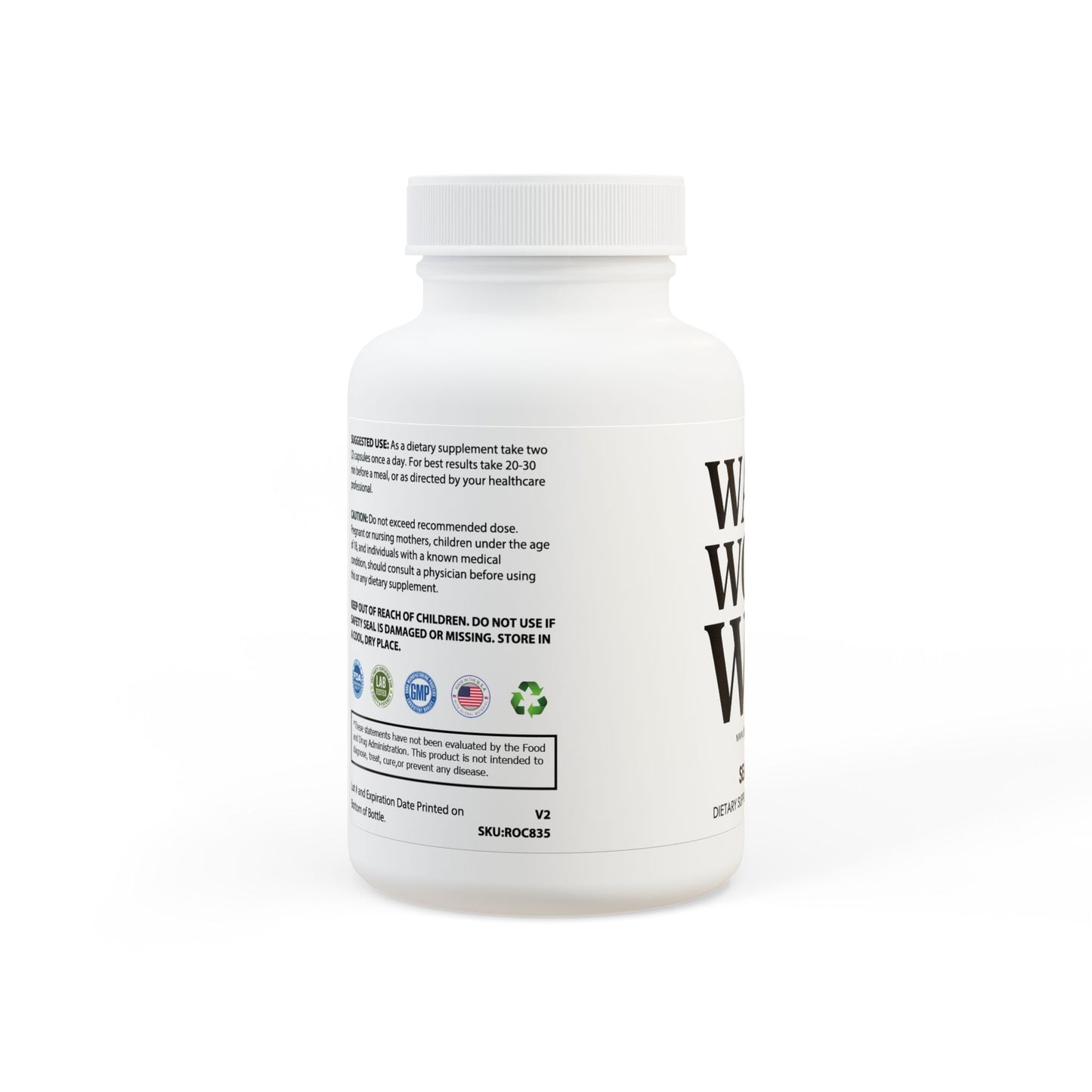 Sea Moss Capsules (60) — Wake. Work. Win. Natural Immune & Wellness Supplement