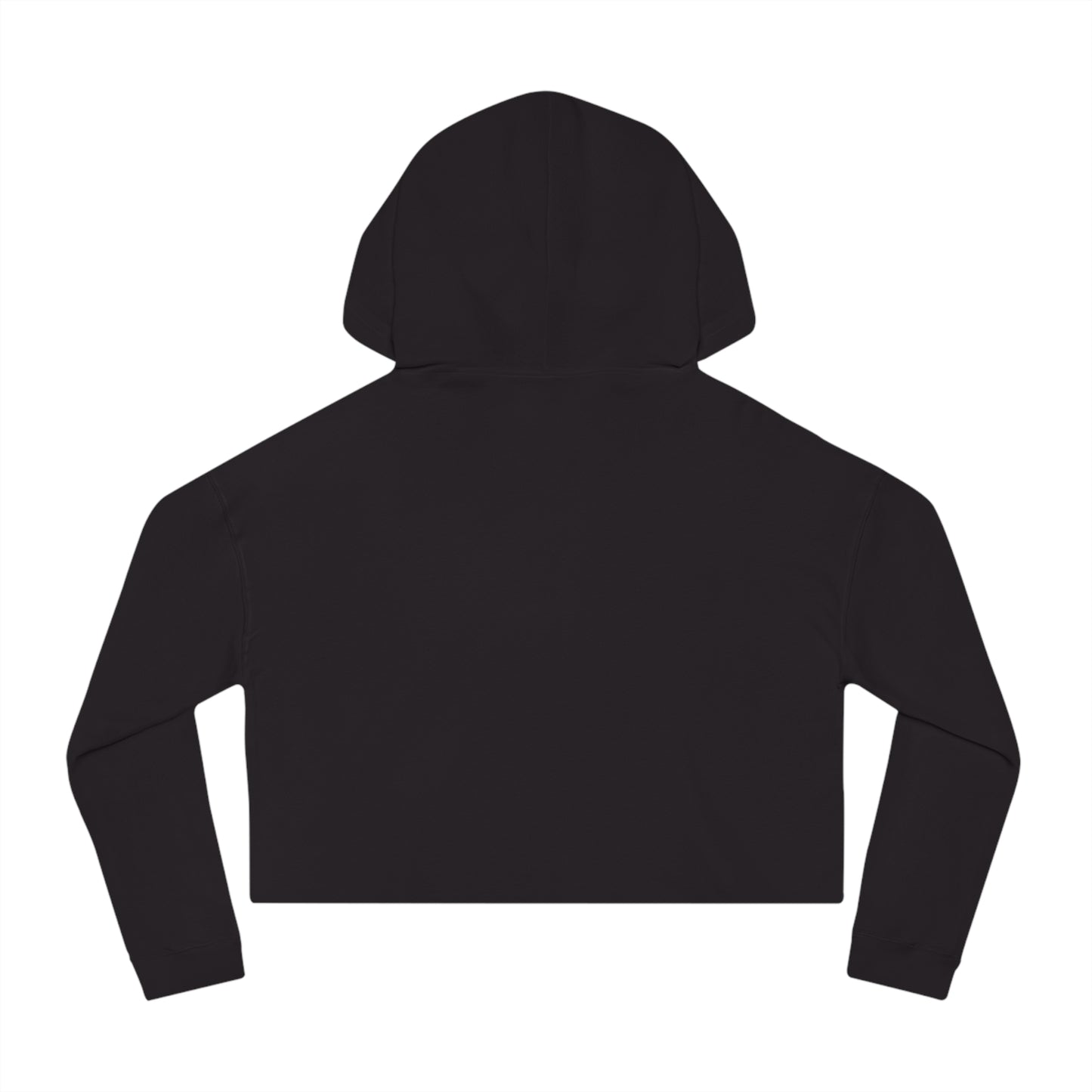 Cropped Hoodie — WAKE. WORK. WIN. Motivational Graphic Sweatshirt